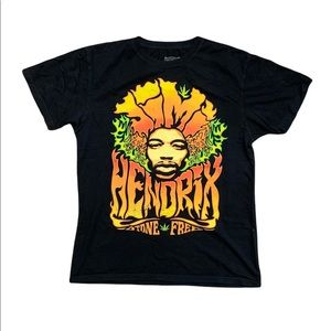 Jimi Hendrix Stone Free trippie tee M